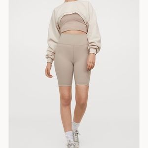 Shaping sports biker shorts